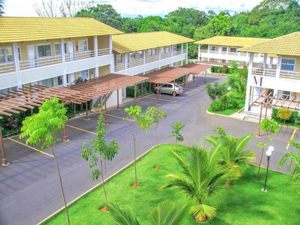 Lacqua diroma apartamento completo com fogão, geladeira, micro-ondas, Piscina 24h, acomoda até 5 pessoas Caldas Novas Exterior foto